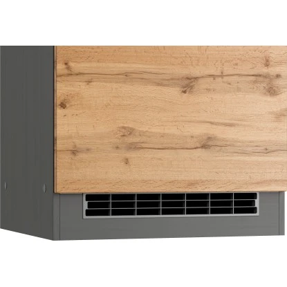 Held Möbel Kühlschrank/Ofenumbauschrank Turin 60 Cm Wotaneiche/Graphit 8 Held Möbel Kühlschrank/Ofenumbauschrank Turin 60 Cm Wotaneiche/Graphit – Bild 6