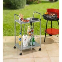 Wenko Beistell- Und Küchenwagen Sunny Silber 15 Wenko Beistell- Und Küchenwagen Sunny Silber -Küchenwelt Verkauf 2910677 1068 900060100 5