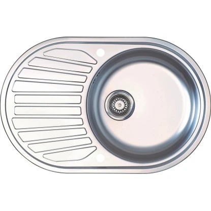 Eurodomo Einbauspüle Single 77 Cm Mit Ventil G 3 1/2 Edelstahl Glatt 3 Eurodomo Einbauspüle Single 77 Cm Mit Ventil G 3 1/2 Edelstahl Glatt