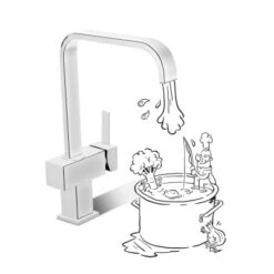 Baliv Küchenarmatur KI-1290 Verchromt 10 Baliv Küchenarmatur KI-1290 Verchromt -Küchenwelt Verkauf 4007873953323 S03 300818