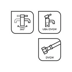 Baliv Küchenarmatur KI-1290 Verchromt 12 Baliv Küchenarmatur KI-1290 Verchromt -Küchenwelt Verkauf 4007873953323 WEB02 270521