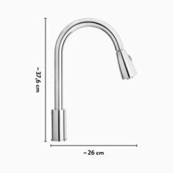 Baliv Küchenarmatur KI-1320 Chrom -Küchenwelt Verkauf 4007874206503 30