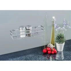 Wenko Gewürzregal Style 7 Cm X 30 Cm X 7 Cm Chrom -Küchenwelt Verkauf 4008838221402 ambiente 01