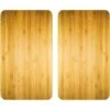 Wenko Herdabdeckplatten Universal Holz-Optik 2er Set Braun -Küchenwelt Verkauf 4008838228302 1068 01