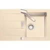 Eurodomo Einbauspüle Sonera 78 Cm Mit Stopfenventil Beige -Küchenwelt Verkauf 40201230 sonera 45 beige 1