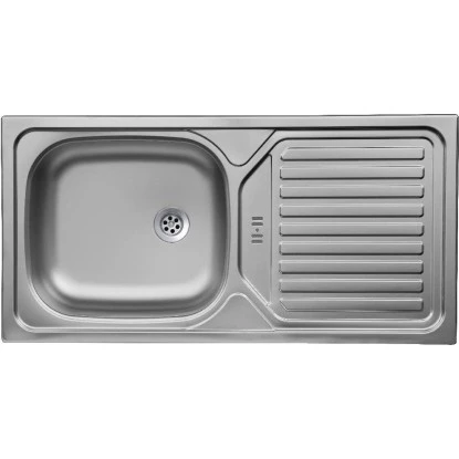 Flex-Well Exclusiv Spülenunterschrank Capri 100 Cm Schwarz Matt-Endgrain Oak 6 Flex-Well Exclusiv Spülenunterschrank Capri 100 Cm Schwarz Matt-Endgrain Oak – Bild 4