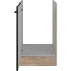 Flex-Well Exclusiv Spülenunterschrank Capri 50 Cm Schwarz Matt-Endgrain Oak 8 Flex-Well Exclusiv Spülenunterschrank Capri 50 Cm Schwarz Matt-Endgrain Oak -Küchenwelt Verkauf 4047584070223 4051 S 02