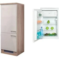 Flex-Well Exclusiv Kühlschrank-Umbau Orlando Mit Kühlschrank PKM KS 120.4A+ EB -Küchenwelt Verkauf 4051 g 60 102 000 nepal 2