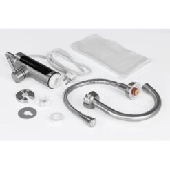 Maxxmee Warm Und Kaltwasserarmatur Mit Integrierter Heizspirale Edelstahl 3600 W -Küchenwelt Verkauf 4052926049744 4257 03 Cu