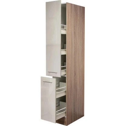 Flex-Well Exclusiv Apotheker-Hochschrank Orlando 30 Cm Kaschmir Glanz-Sonoma Eic 3 Flex-Well Exclusiv Apotheker-Hochschrank Orlando 30 Cm Kaschmir Glanz-Sonoma Eic
