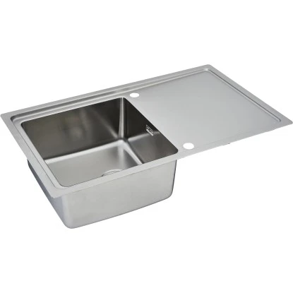 Respekta Einbauspüle Chicago 86 Cm X 50 Cm Edelstahl 5 Respekta Einbauspüle Chicago 86 Cm X 50 Cm Edelstahl – Bild 3