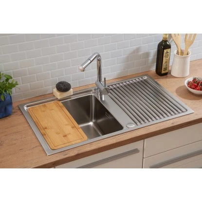 Respekta Einbauspüle Chicago 86 Cm X 50 Cm Edelstahl 15 Respekta Einbauspüle Chicago 86 Cm X 50 Cm Edelstahl – Bild 13