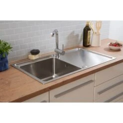 Respekta Einbauspüle Chicago 86 Cm X 50 Cm Edelstahl 39 Respekta Einbauspüle Chicago 86 Cm X 50 Cm Edelstahl -Küchenwelt Verkauf 45546 4384 CHICAGO86X50 18