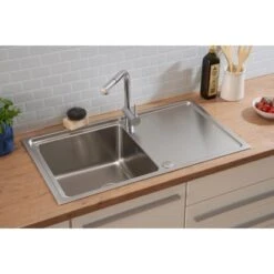 Respekta Einbauspüle Chicago 86 Cm X 50 Cm Edelstahl 40 Respekta Einbauspüle Chicago 86 Cm X 50 Cm Edelstahl -Küchenwelt Verkauf 45546 4384 CHICAGO86X50 19