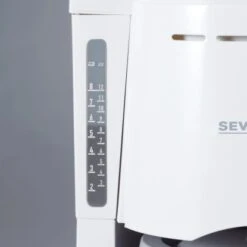 Severin Kaffeeautomat Thermo 1 Liter Weiß Grau -Küchenwelt Verkauf 46017551 2254 ka9233 skala