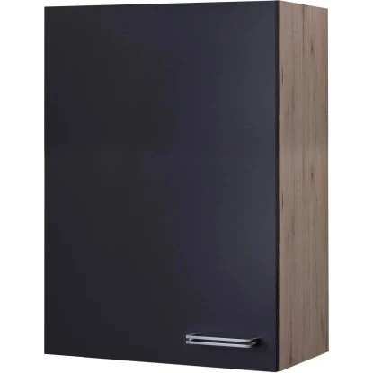 Flex-Well Exclusiv Hängeschrank Groß Lara 60 X 89 Cm Anthrazit-San Remo Eiche 3 Flex-Well Exclusiv Hängeschrank Groß Lara 60 X 89 Cm Anthrazit-San Remo Eiche