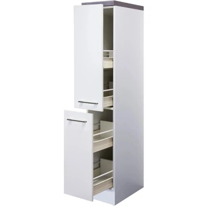 Flex-Well Exclusiv Demi-Apothekerschrank Joelina 30 Cm Weiß 3 Flex-Well Exclusiv Demi-Apothekerschrank Joelina 30 Cm Weiß