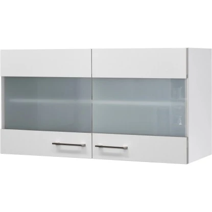 Flex-Well Exclusiv Glas-Hängeschrank Joelina 100 Cm Weiß 3 Flex-Well Exclusiv Glas-Hängeschrank Joelina 100 Cm Weiß