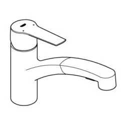 Grohe QuickFix Spültischarmatur Start Supersteel Mit Ausziehbarer Dualbrause -Küchenwelt Verkauf 5036785 Z02