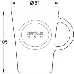 Grohe Teegläser Red 4 Stück -Küchenwelt Verkauf 5212832 4520 1451364 1