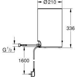 Grohe Boiler Red M-Size Chrom -Küchenwelt Verkauf 5217575 4520 100016415 1