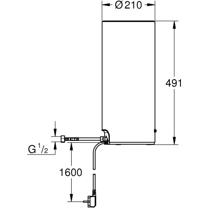 Grohe Boiler Red L-Size Chrom 4 Grohe Boiler Red L-Size Chrom – Bild 2