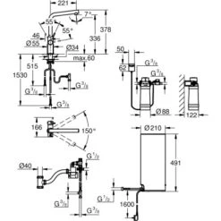 Grohe L-Auslauf Armatur Und Boiler Red Duo L-Size Supersteel 7 Grohe L-Auslauf Armatur Und Boiler Red Duo L-Size Supersteel -Küchenwelt Verkauf 5288311 4520 100025162 1