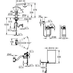 Grohe L-Auslauf Armatur Und Boiler Red Duo M-Size Supersteel 7 Grohe L-Auslauf Armatur Und Boiler Red Duo M-Size Supersteel -Küchenwelt Verkauf 5288329 4520 100025157 1
