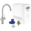 Grohe Einhand-Spültischbatterie Set Blue Professional Supersteel -Küchenwelt Verkauf 5288394 4520 31323DC2 1