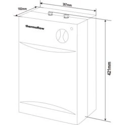 Thermoflow Untertischspeicher UT5ATF 5 Liter Mit Anti-Tropf Funktion -Küchenwelt Verkauf 559035 2929 1