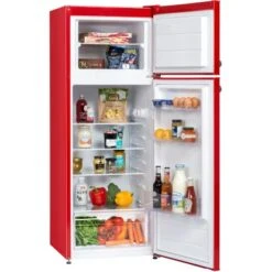 Respekta Kühl-Gefrierkombination KS144 Vintage VC Rot -Küchenwelt Verkauf 571958 4384 KS144VRA 05