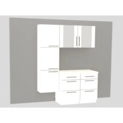 Spülenunterschrank Klassik 60 Weiß Ohne Arbeitsplatte 80 Cm -Küchenwelt Verkauf 586601 3193 Einbaukueche 4