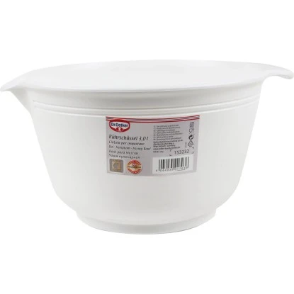 Dr. Oetker Rührschüssel 3 L Weiß 4 Dr. Oetker Rührschüssel 3 L Weiß – Bild 2