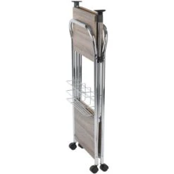 Wenko Servierwagen Liky Holzdekor Zusammenklappbar -Küchenwelt Verkauf 686865 1068 03