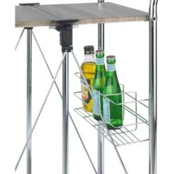 Wenko Servierwagen Liky Holzdekor Zusammenklappbar -Küchenwelt Verkauf 686865 1068 04