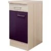 Flex-Well Exclusiv Unterschrank Focus 40 Cm Akazie-Aubergine-Akazie -Küchenwelt Verkauf 7362676 4051 us40 focus