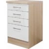 Flex-Well Exclusiv Schubkastenschrank Abaco 50 Cm Perlmutt -Küchenwelt Verkauf 7363336 4051 ussa50 abaco