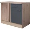 Flex-Well Exclusiv Eck-Unterschrank Morena 110x60 Cm Basaltgrau Matt - San Remo -Küchenwelt Verkauf 756484 4051 uebe110morena
