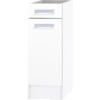 Unterschrank Ohne Arbeitsplatte 30 Cm OPTIkult Oslo214 Feinstruktur Weiß -Küchenwelt Verkauf 784963 3193 KUOS UO306 1