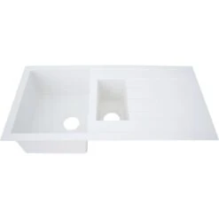 Respekta Einbauspüle Mineralite Houston 100 Cm X 50 Cm Weiß 26 Respekta Einbauspüle Mineralite Houston 100 Cm X 50 Cm Weiß -Küchenwelt Verkauf 793 4384 HOUSTON100X50W 10