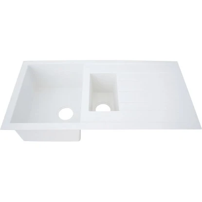 Respekta Einbauspüle Mineralite Houston 100 Cm X 50 Cm Weiß 12 Respekta Einbauspüle Mineralite Houston 100 Cm X 50 Cm Weiß – Bild 10