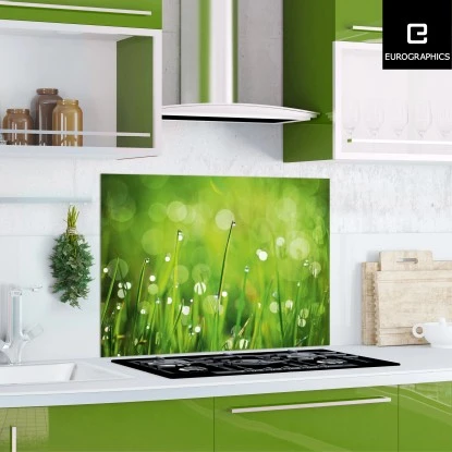 Eurographics Kitchen Glas SpritzschutzGreen Morning II 65cm X 90 Cm 4 Eurographics Kitchen Glas SpritzschutzGreen Morning II 65cm X 90 Cm – Bild 2