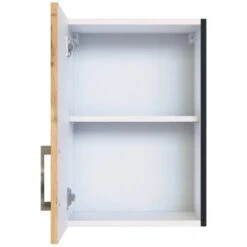 Held Möbel Hängeschrank Sorrento BxHxT 40 Cm X 57 Cm X 34 Cm Wotaneiche-Grafit -Küchenwelt Verkauf 853731 11016600 3