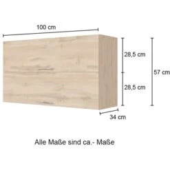 Held Möbel Klapphängeschrank Sorrento BxHxT 100 X 57 X 34 Cm Weiß-Wotaneiche 17 Held Möbel Klapphängeschrank Sorrento BxHxT 100 X 57 X 34 Cm Weiß-Wotaneiche -Küchenwelt Verkauf 853743 11016600 4