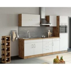 Held Möbel Unterschrank Sorrento 50 X 85 X 60 Cm Tür Schubk. + EL-B. Weiß-Wotan. -Küchenwelt Verkauf 853760 11016600 14