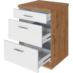 Held Möbel Auszugsschrank Sorrento 50 X 85 X 60 Cm Schubk. 2 Ausz. Weiß-Wotanei. 15 Held Möbel Auszugsschrank Sorrento 50 X 85 X 60 Cm Schubk. 2 Ausz. Weiß-Wotanei. -Küchenwelt Verkauf 853778 11016600 3