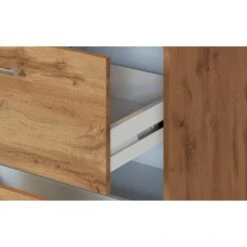 Held Möbel Auszugsschrank Sorrento 50 X 85 X 60 Cm 1 Schubk. 2 Ausz. Wotaneiche -Küchenwelt Verkauf 853782 11016600 9