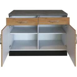 Held Möbel Unterschrank Sorrento 100x85x60 Cm 2 Schub. 1 EL-B. Wotan.-Graf. -Küchenwelt Verkauf 853805 11016600 2