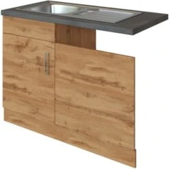 Held Möbel Spülzentrum Sorrento 110 X 85 X 60 Cm 1 Tür Blende + Sockel Wotaneic. -Küchenwelt Verkauf 853832 11016600 2