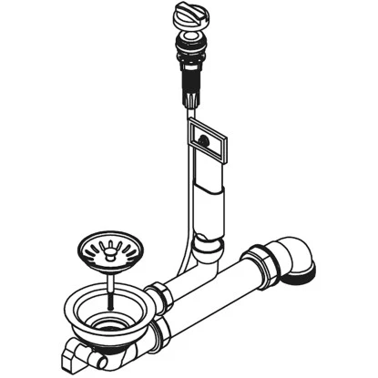 Pyramis Drehexcenter Für 1-Becken Spülen 92 Mm 3 Pyramis Drehexcenter Für 1-Becken Spülen 92 Mm